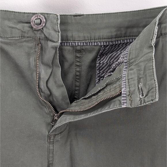 O’Neill Men's Standard Fit Twill Chino Shorts, Casual Summer Olive Green Size 30 - Picture 6 of 13